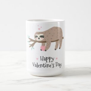 Taza De Café Sloth Valentine Day Mug