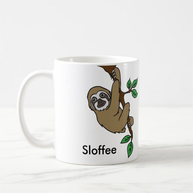 Taza De Café ¡Slothee! (Izquierda)