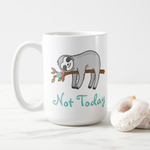 Taza De Café Slothin alrededor