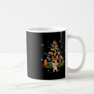 Taza De Café Slots Christmas Tree Lights Divertidos Sloths Xmas