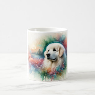 Taza De Café Slovak Cuvac Dog 140624AREF104 - Watercolor