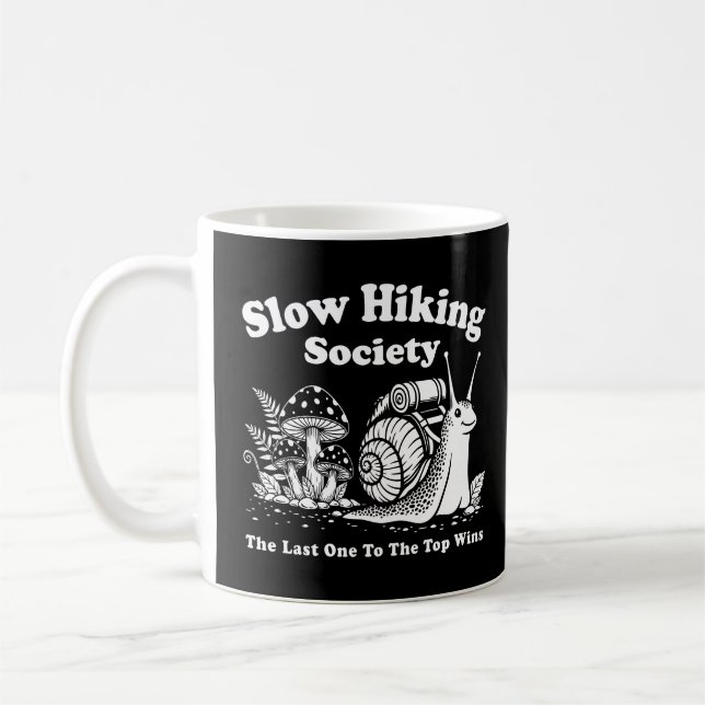 Taza De Café Slow Hiking Society (Izquierda)