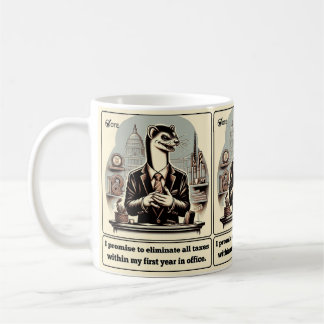Taza De Café Sly Deals: El ingenioso político de Weasel