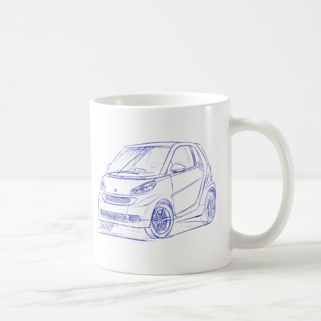 Taza De Café Sma ForTwo 2007 (Derecha)
