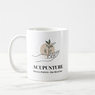 Taza De Café Small Points Big Healing Mug Acupuncture Wellnes 
