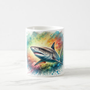 Taza De Café Smalltooth Sand Tiger Shark 160724AREF210 - Waterc