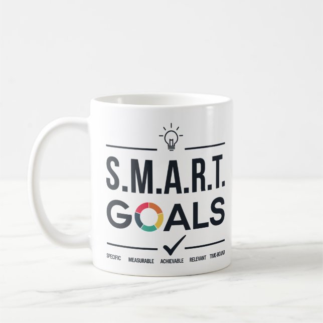 Taza De Café SMART Goals Mug (Izquierda)