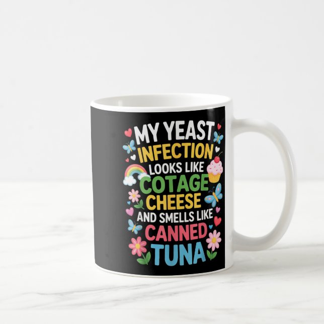 Taza De Café Smells Like Canned Tuna Inappropriate Humor Saying (Derecha)