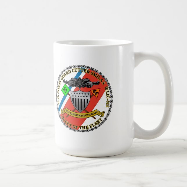 Taza De Café Smilax WLIC-315 "reina de USCGC de la flota " (Derecha)