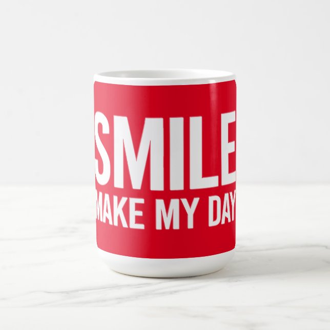 Taza De Café SMILE Hagan mi día (Centro)