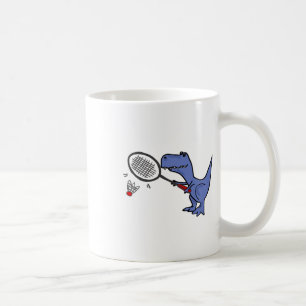 Taza De Café Smiletodaytees divertidos dinosaurios T-rex jugand