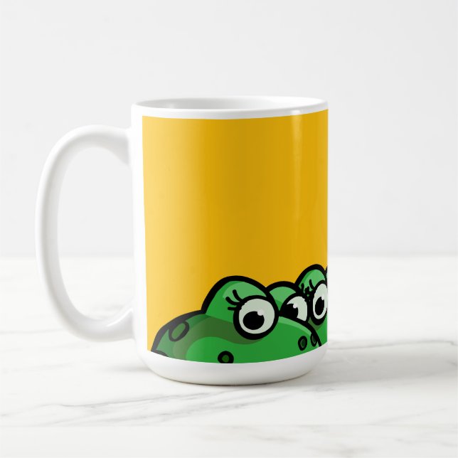 Taza De Café Smiling Frogs (Izquierda)