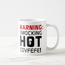 Smocking Covfefe caliente político, sátira,