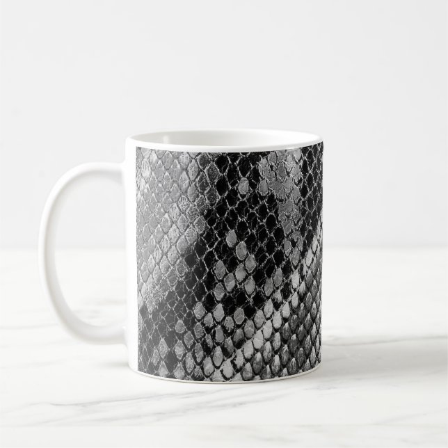 Taza De Café Snack blanco negro (Izquierda)