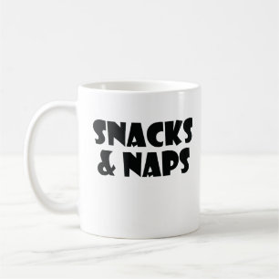 Taza De Café Snacks And Naps 