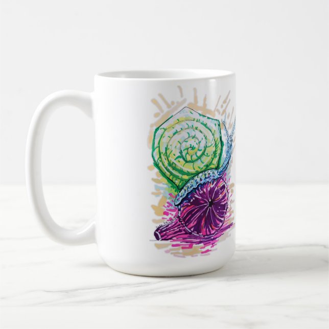 Taza De Café Snail in the Fig (Izquierda)