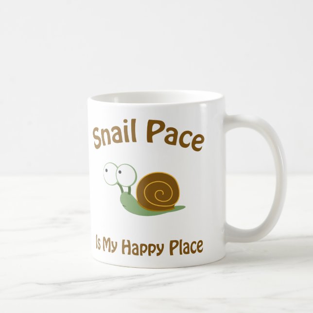Taza De Café Snail Pace (Derecha)