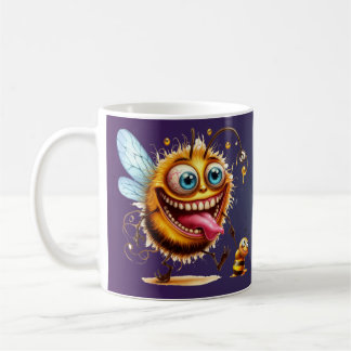 Taza De Café Snark y Sarcasm Crazy Bee