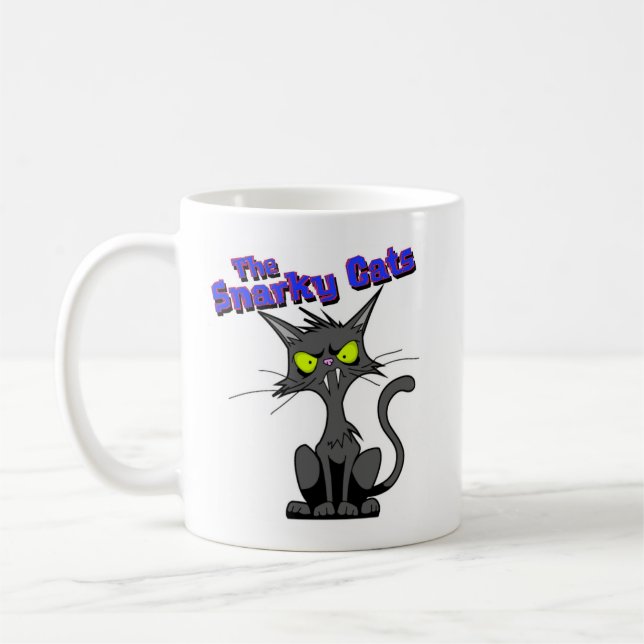 Taza De Café Snarky Cats Cup (Izquierda)