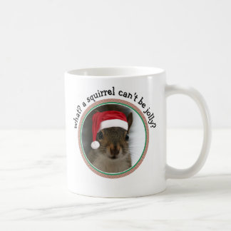 Taza De Café Snarky Santa Squirel™: ¿Una ardilla no puede ser a
