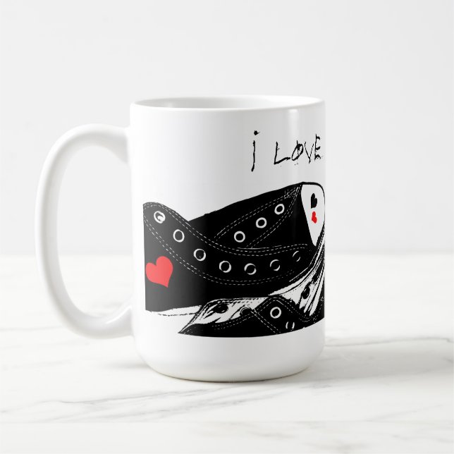 Taza De Café Sneaker Love Coffee Mug (Izquierda)