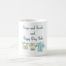 Taza De Café Snips y caracoles singulares y uñas de perro