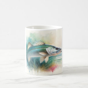 Taza De Café Snook 100924AREF118 - Watercolor