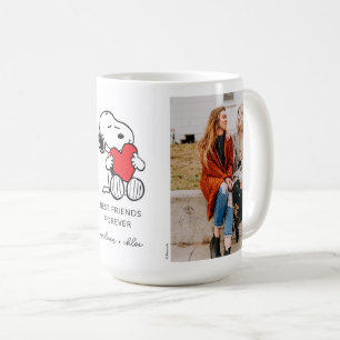 Taza De Café Snoopy Heart   Mejores Amigos - Foto