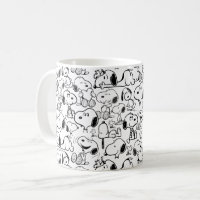Snoopy Smile Giggle Lauggle Pattern