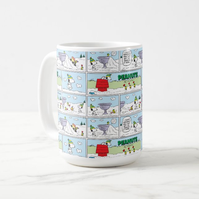 Taza De Café Snoopy & The Zamboni Crew (Anverso izquierdo)