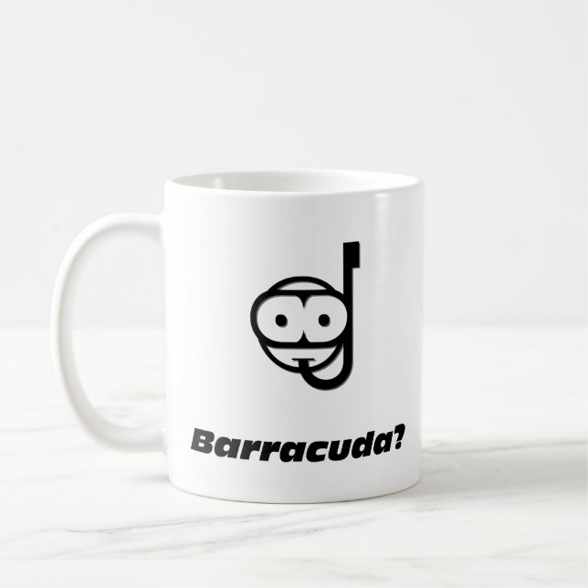 Taza De Café Snorkel barracuda (Izquierda)