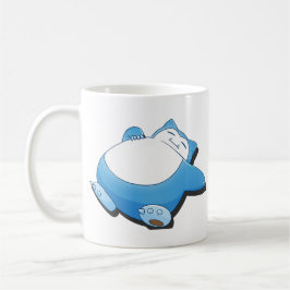 Taza De Café Snorlax being lazy from pokemon