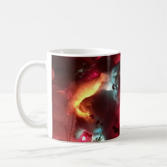 Taza De Café Snow Lights Mug (Izquierda)