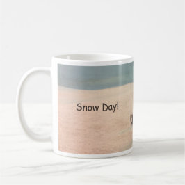 Taza De Café Snow Sledding