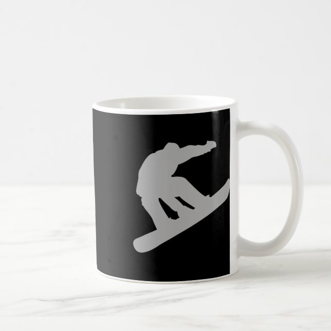 Taza De Café Snowboard (Derecha)