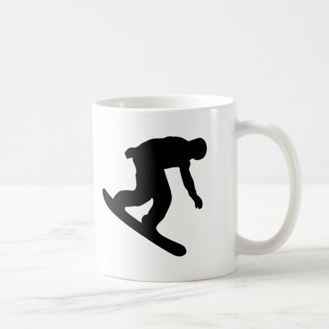 Taza De Café Snowboard (Derecha)