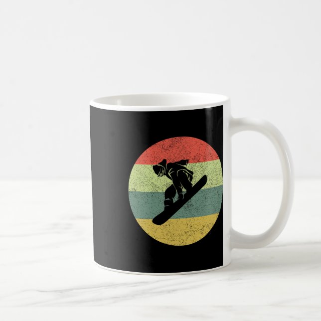 Taza De Café Snowboard (Derecha)