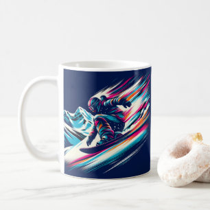 Taza De Café Snowboard