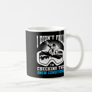 Taza De Café Snowboard Arte Hombres Snowboard Invierno Guay Sno
