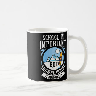 Taza De Café Snowboard Mountain Funny Freestyle