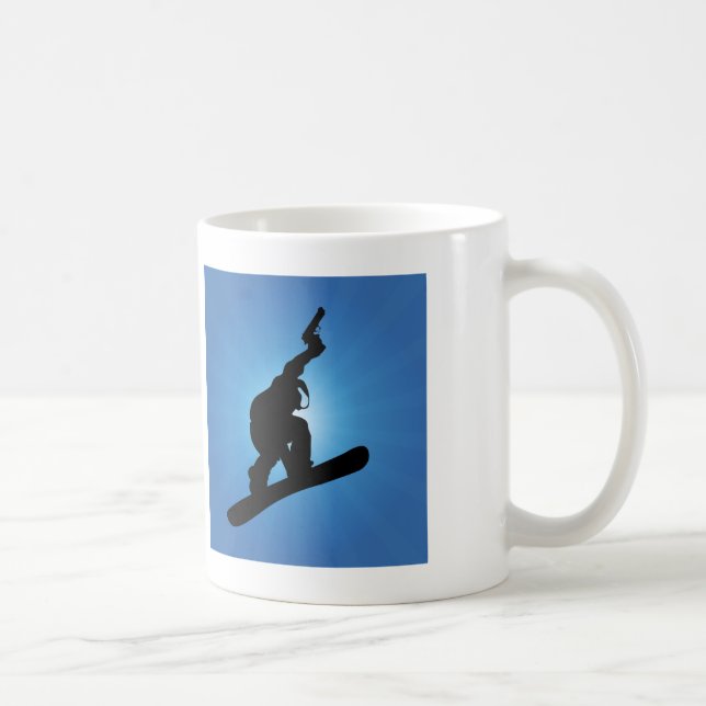 Taza De Café Snowboard Outlaw (Derecha)