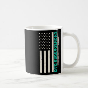 Taza De Café Snowboard patriótico Snowboard Snowboard Snowboard