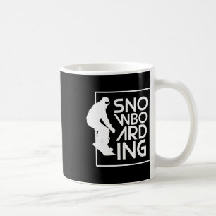 Taza De Café Snowboard Snowboard Regalo de Snowboard Amor Snowb