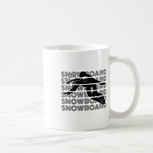 Taza De Café Snowboard Snowboard Snowboard Snowboard 1