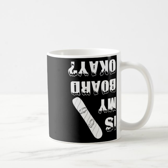 Taza De Café Snowboard Snowboard Snowboard Snowboard Deportes d (Derecha)