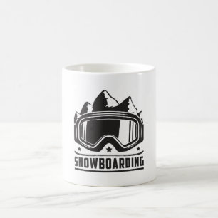 Taza De Café Snowboard Snowboard Snowboard Snowboard Snowboard 