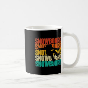 Taza De Café Snowboard - Snowboard Snowboard Snowboarder Downhi