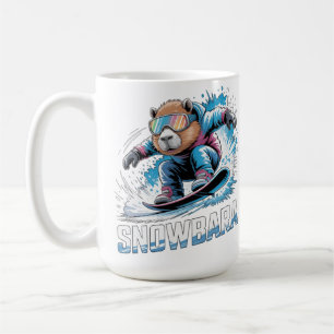 Taza De Café Snowboard Snowboarding Snowboarder, snowboard niev