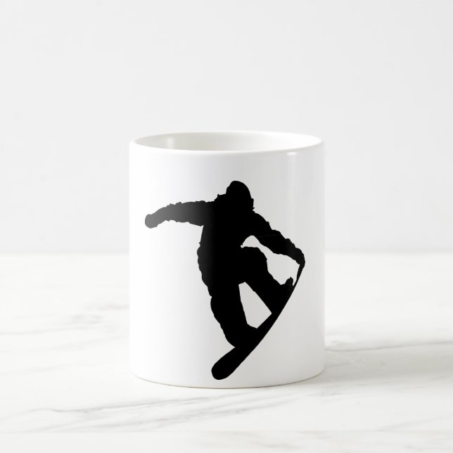 Taza De Café Snowboarder (Centro)