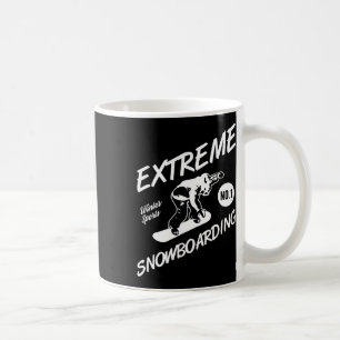 Taza De Café Snowboarder Extreme Snowboarding Sno Deportes De I